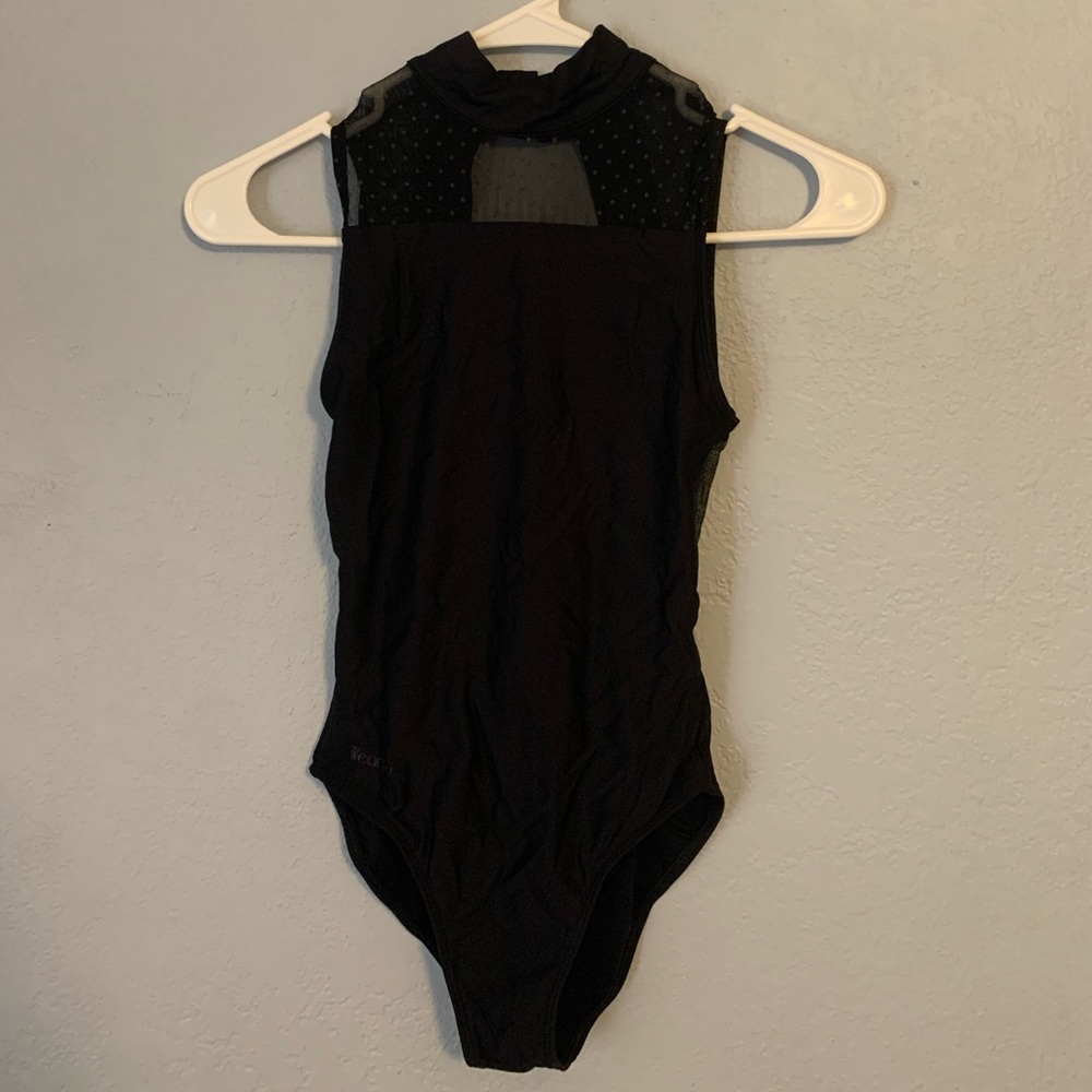 Black w/ polka dot mesh Wear Moi Leo!